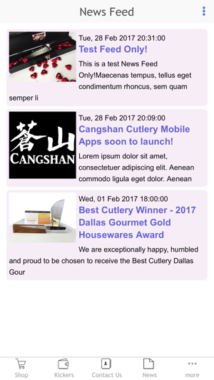 Cangshan Cutlery App(圖3)-速報App