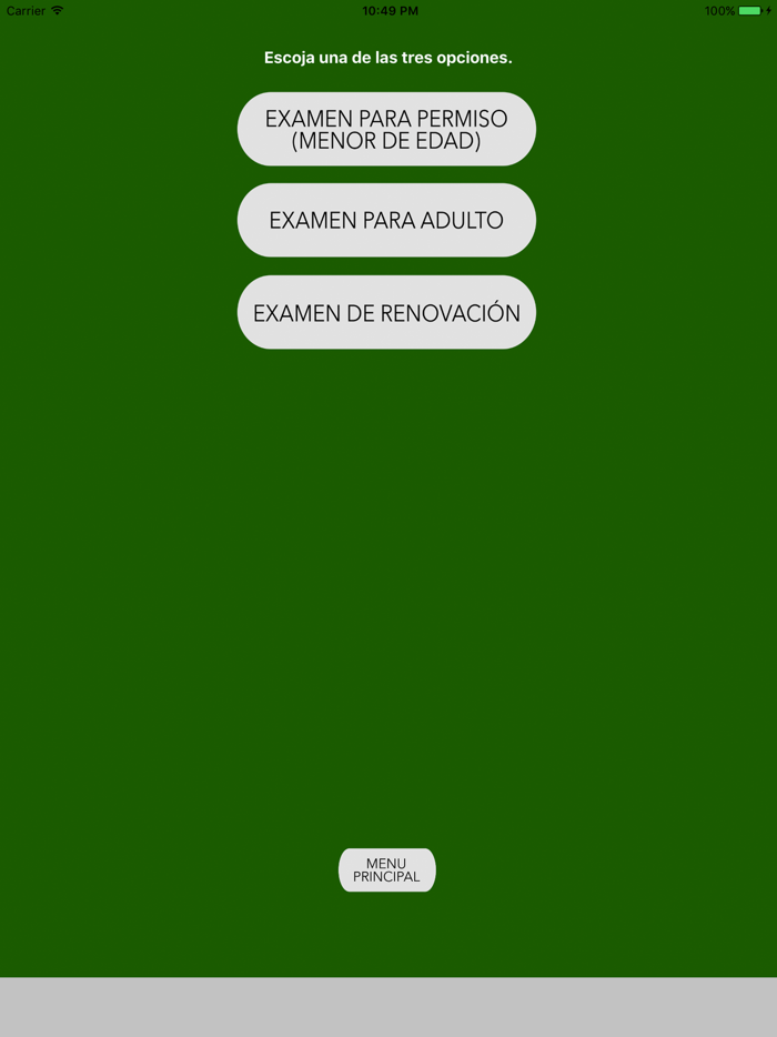 CA DMV EXAMEN EN ESPANOL