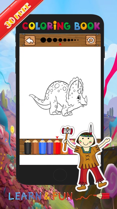 How to cancel & delete Dino Coloring Pencils:Coloring Pages For Girl&Boy from iphone & ipad 2