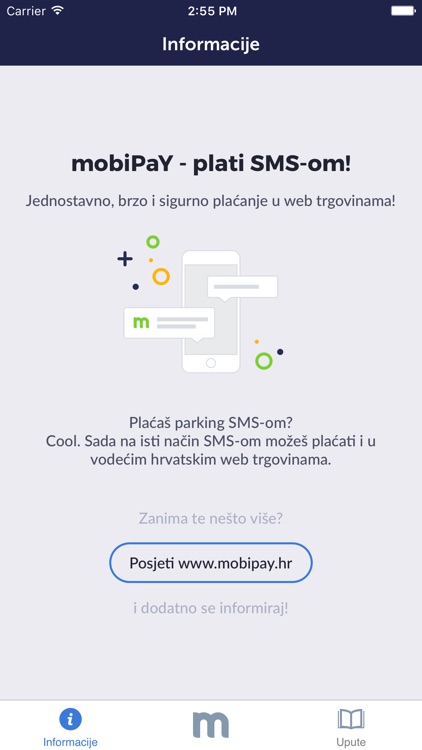 mobiPaY - Plati SMS-om