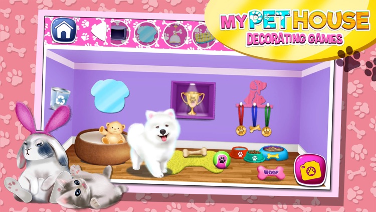 My Pet House Decorating Game.s: Animal Home Design screenshot-3