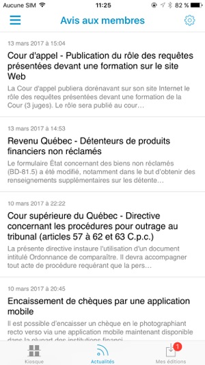 Journal du Barreau(圖4)-速報App