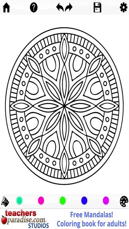 Mandalas Adult Coloring Book