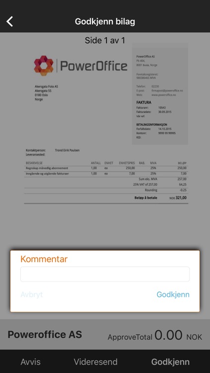 PowerOffice Go Mobile