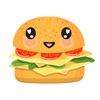 Kawaii Burger - Cute Hamburger Stickers