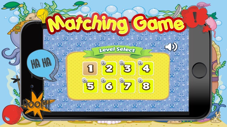 Sea Animals Matching-Education Learning Matching