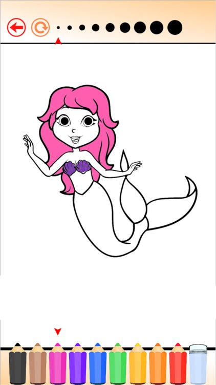 Princess Mermaid - Coloring book for me & children