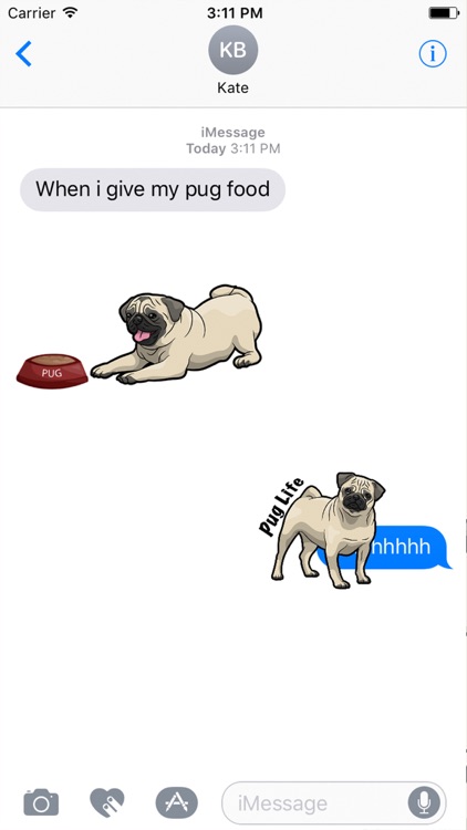 iPugmoji - Pug Emoji & Stickers