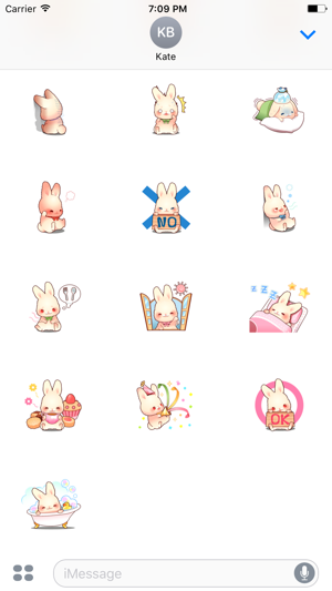 Sweet Rabbit Sticker(圖4)-速報App