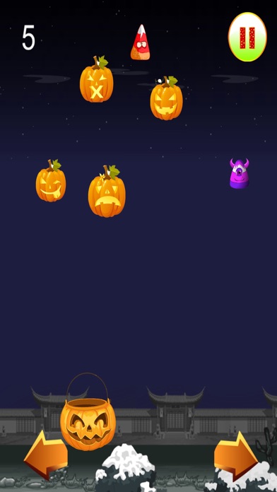 How to cancel & delete Halloween Pumpkins Catch Free from iphone & ipad 4