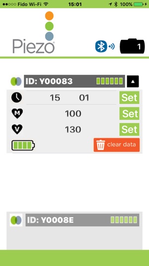 StepsCount Piezo