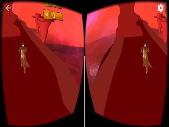 VR Sky Jumping Dance for VR Cardboard