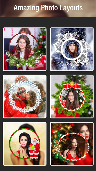 Christmas Pics Photo Collage Layout For Pictures By Rajib Sen Ios United States Searchman App Data Information