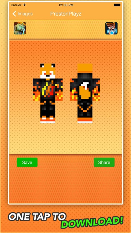 Best PrestonPlayz Skins For MInecraft PE & PC by fatna chaib