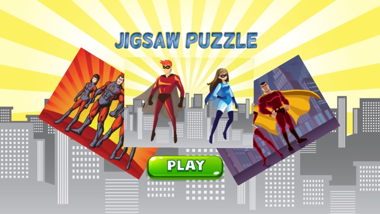 super heroes puzzle learning games for little kids