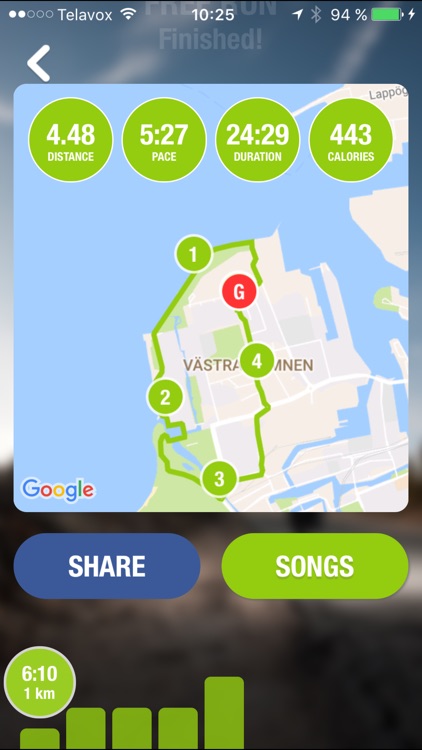 Runify - Workout with music screenshot-3