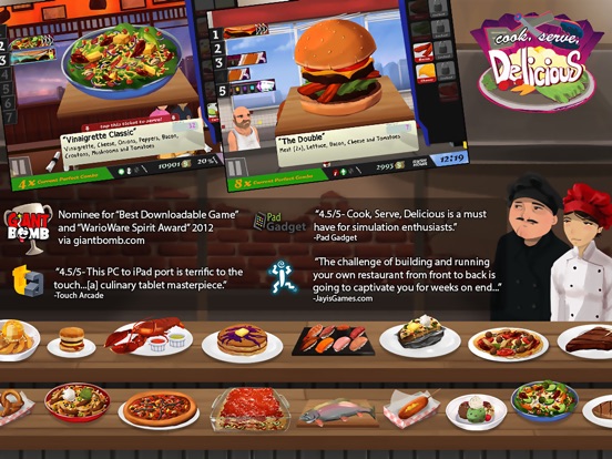 Cook, Serve, Delicious! на iPad