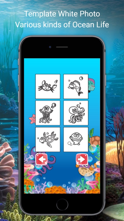 Children Funny Fish Coloring Book - Games for kids