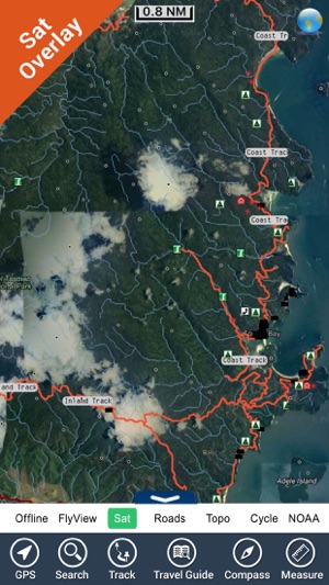 Abel Tasman National Park HD GPS charts 