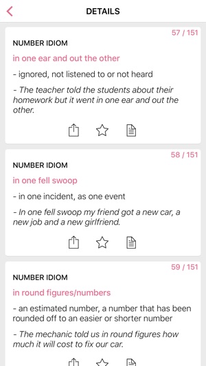 Education Number idioms in English(圖1)-速報App