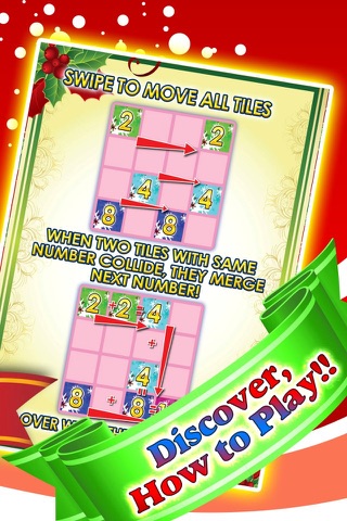 2048 Christmas Edition - Classic Puzzle Match screenshot 3