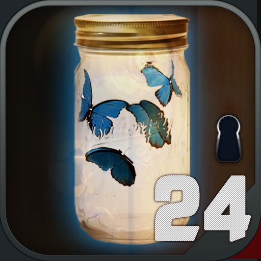Room escape : blue butterfly 24 iOS App