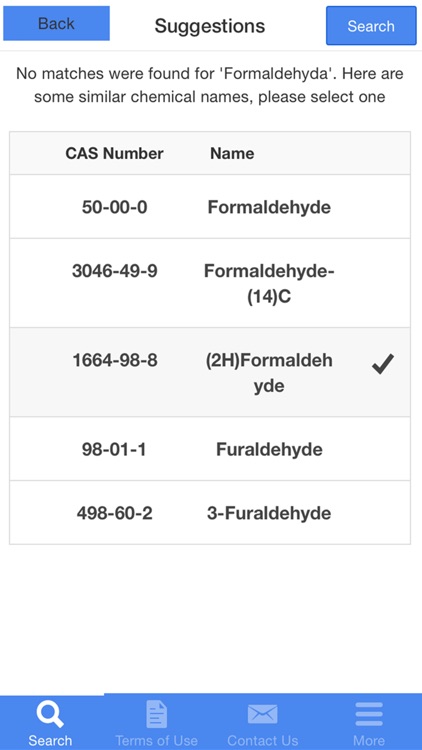 ChemADVISOR Chemical Inventory Search screenshot-3