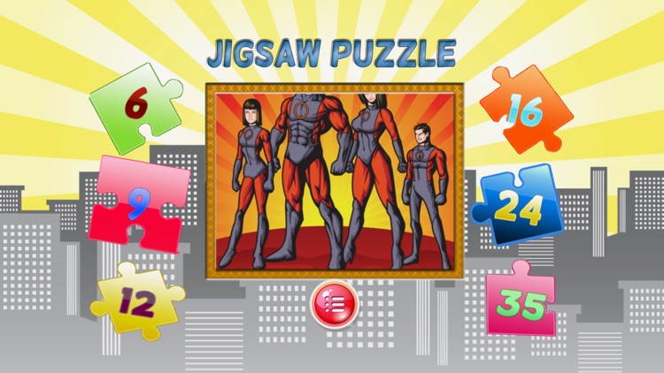 super heroes puzzle learning games for little kids screenshot-4