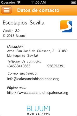 Escolapios Sevilla screenshot 2