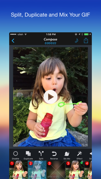 GIF 2 Video - Convert GIF to Video Screenshot 1