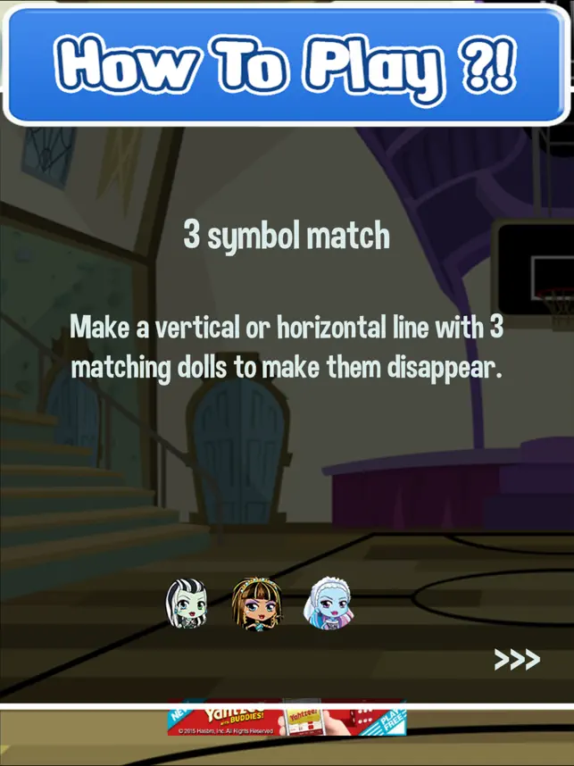 Screenshot 1 Monster Girls Match 3: Conectar las muñecas iphone