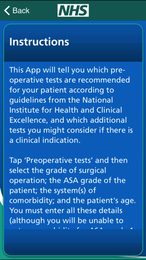 NHS Pre-operative Test Checker(圖3)-速報App