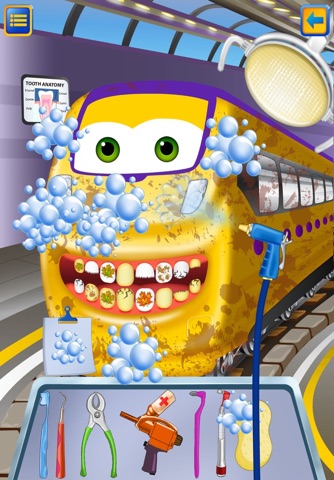 Train Wash and Dentist: Steam Engine Game for Kids screenshot 4
