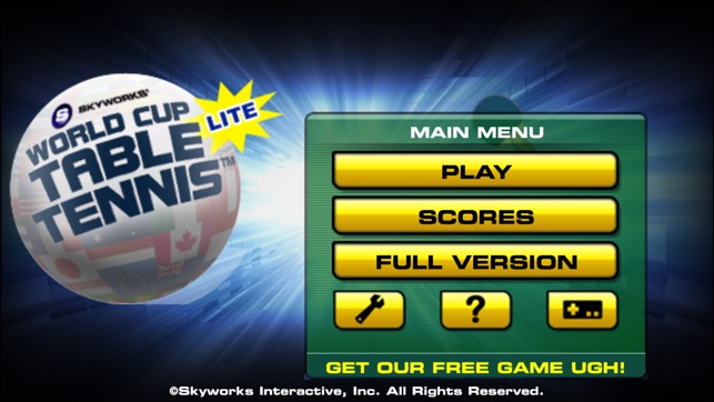 World Cup Table Tennis™ Lite(圖1)-速報App