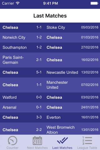 Chelsea Next Match screenshot 3