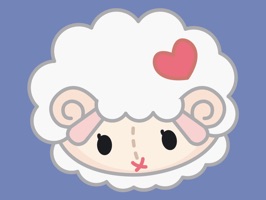 Little Sheep and his Rabbit Sidekick - Stickers