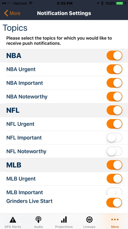 RotoGrinders - DFS Strategy, Lineups, and Alerts screenshot-4