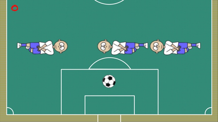 The way to the goal-The football game dribble ball