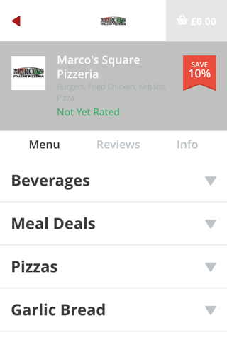 Marcos Square Pizzeria screenshot 3