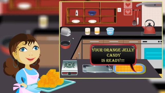 Orange Jelly Candy Maker(圖2)-速報App