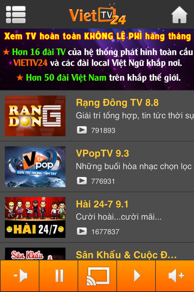 Viet TV24 screenshot 2