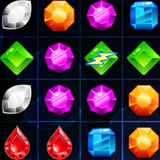 Gem Match Blast Puzzle Game Icon