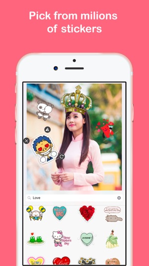 Camera Beauty 360 - Over 1 milion Funny Stickers(圖4)-速報App