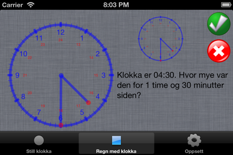 Lær klokka gratis screenshot 2