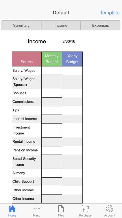 House Ledger