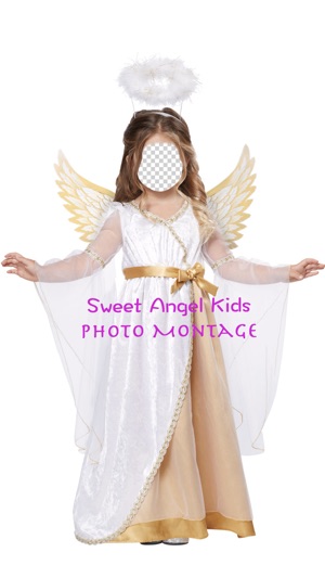 Sweet Angel Kids Photo Montage