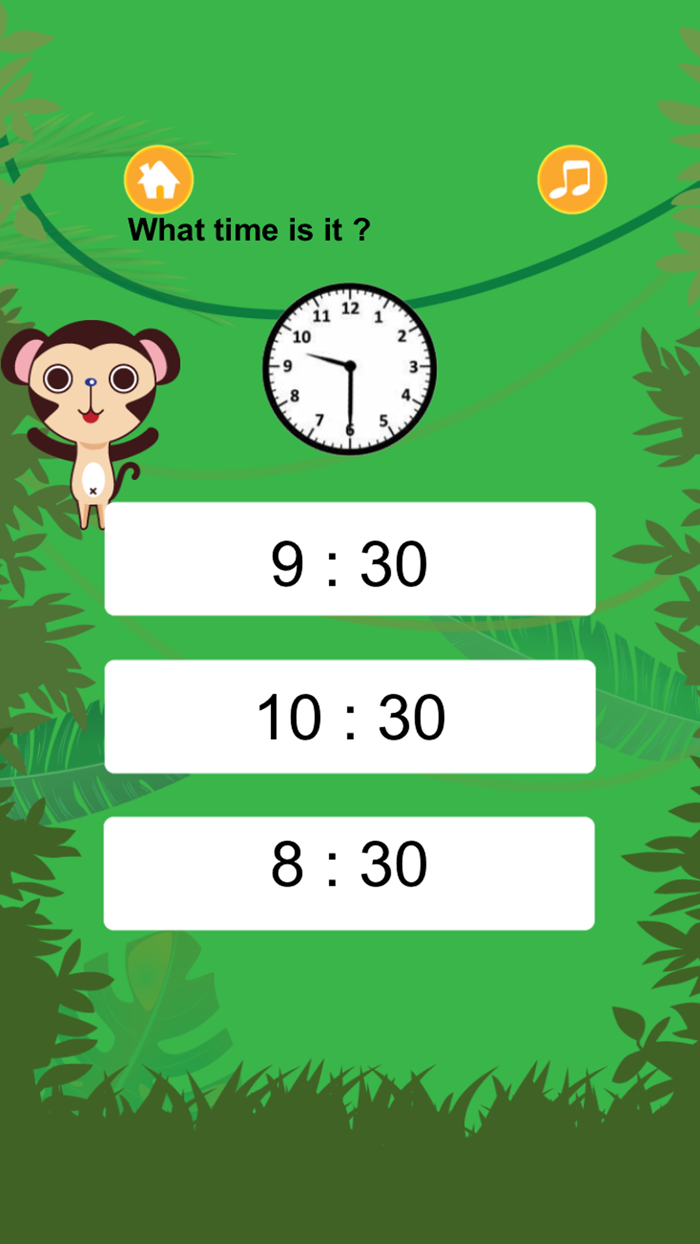 Monkey Math School game For Fourth Grade