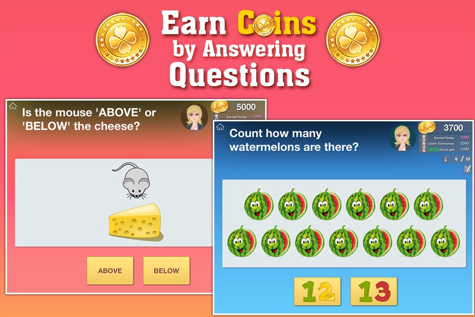Kindergarten Kids Math Game: Count, Add, KG Shapes screenshot 3
