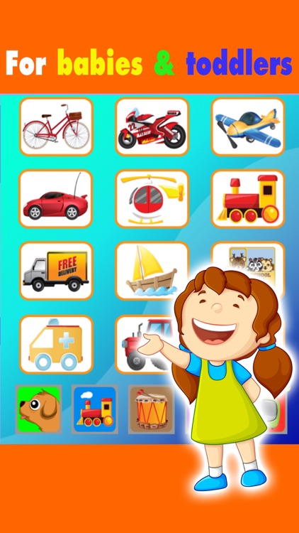 Educational animal for toddler learn abc games