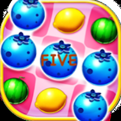 Fruity Five - Addictive Fun game!! iOS App